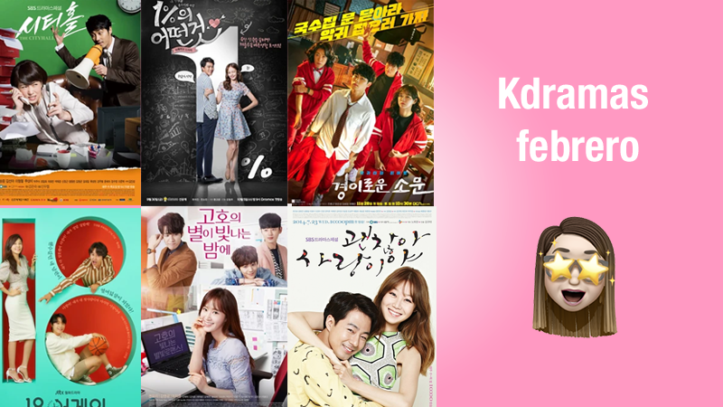 Mis kdramas vistos en febrero