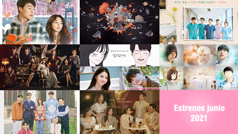 Estrenos de kdramas en junio 2021