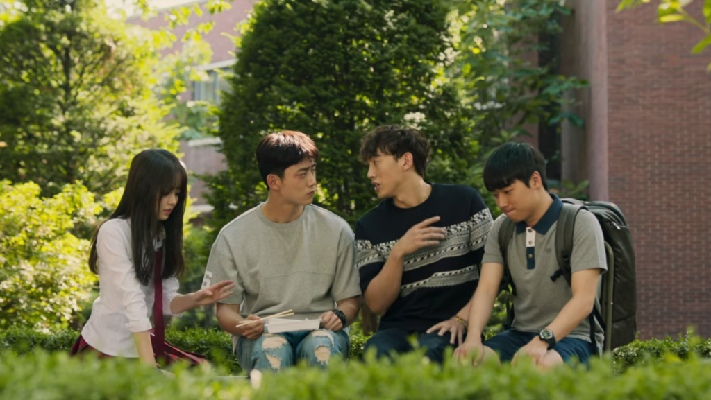 Let's fight ghost - Bong Pal, Hyun Ji, In Rang y Cheon Sang