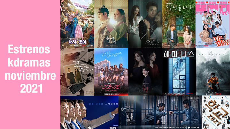 Estrenos de kdramas en noviembre 2021